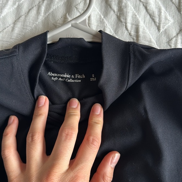 Black bodysuit tank, high neck - Picture 2 of 5